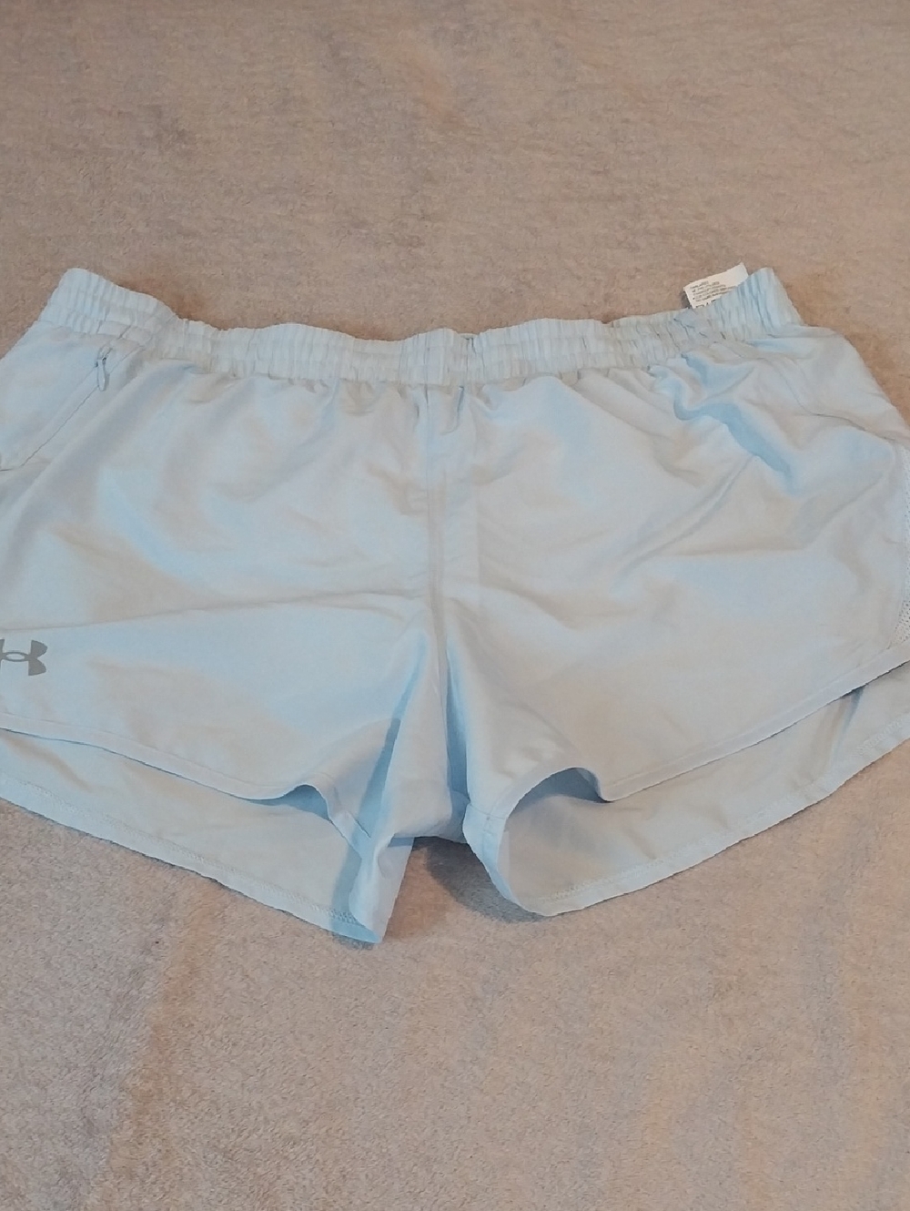 Under Armour Light Blue Women's Athletic Shorts